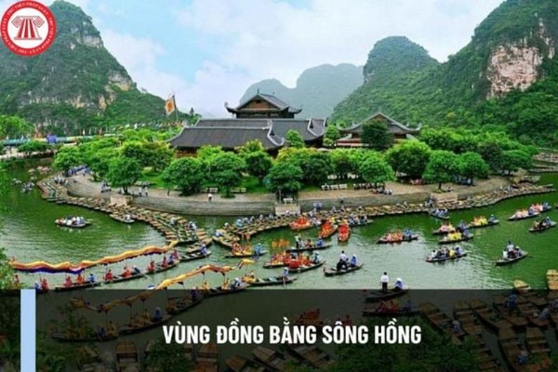 Hệ thống sông ngòi dày đặc ở đồng bằng sông Hồng