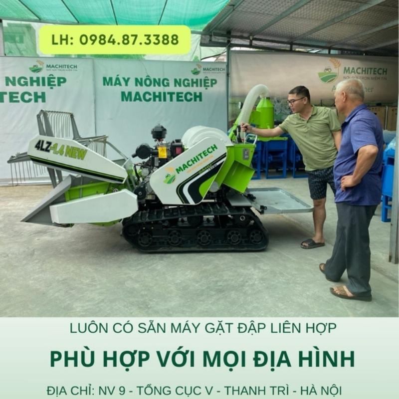 Lựa chọn máy gặt đập liên hợp phù hợp