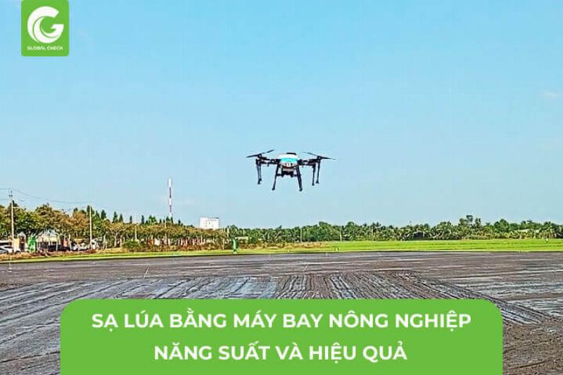 Máy Sạ Lúa Tự Động Hiện Đại