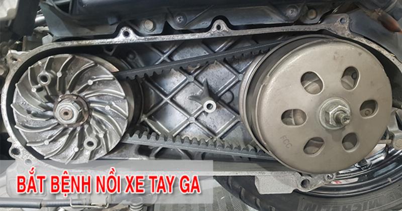 Xe Tay Ga Bị Hư Nồi Xe